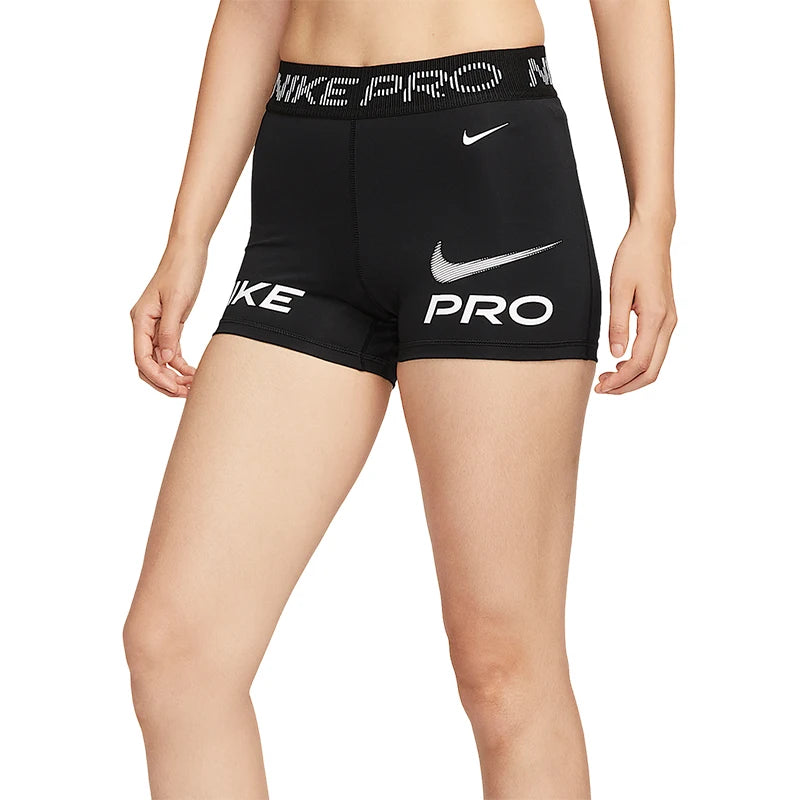 Nike Women's Cycling Shorts HV2465-010 Mid Waist Authentic 2025 Summer