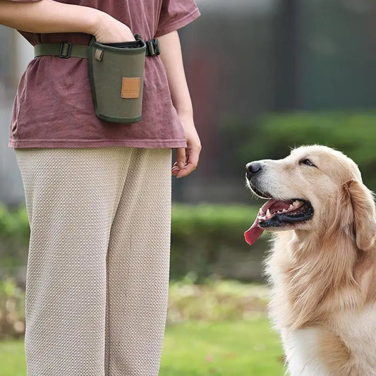 Portable Dog Treat Bag Large Capacity Waist Bag for Training