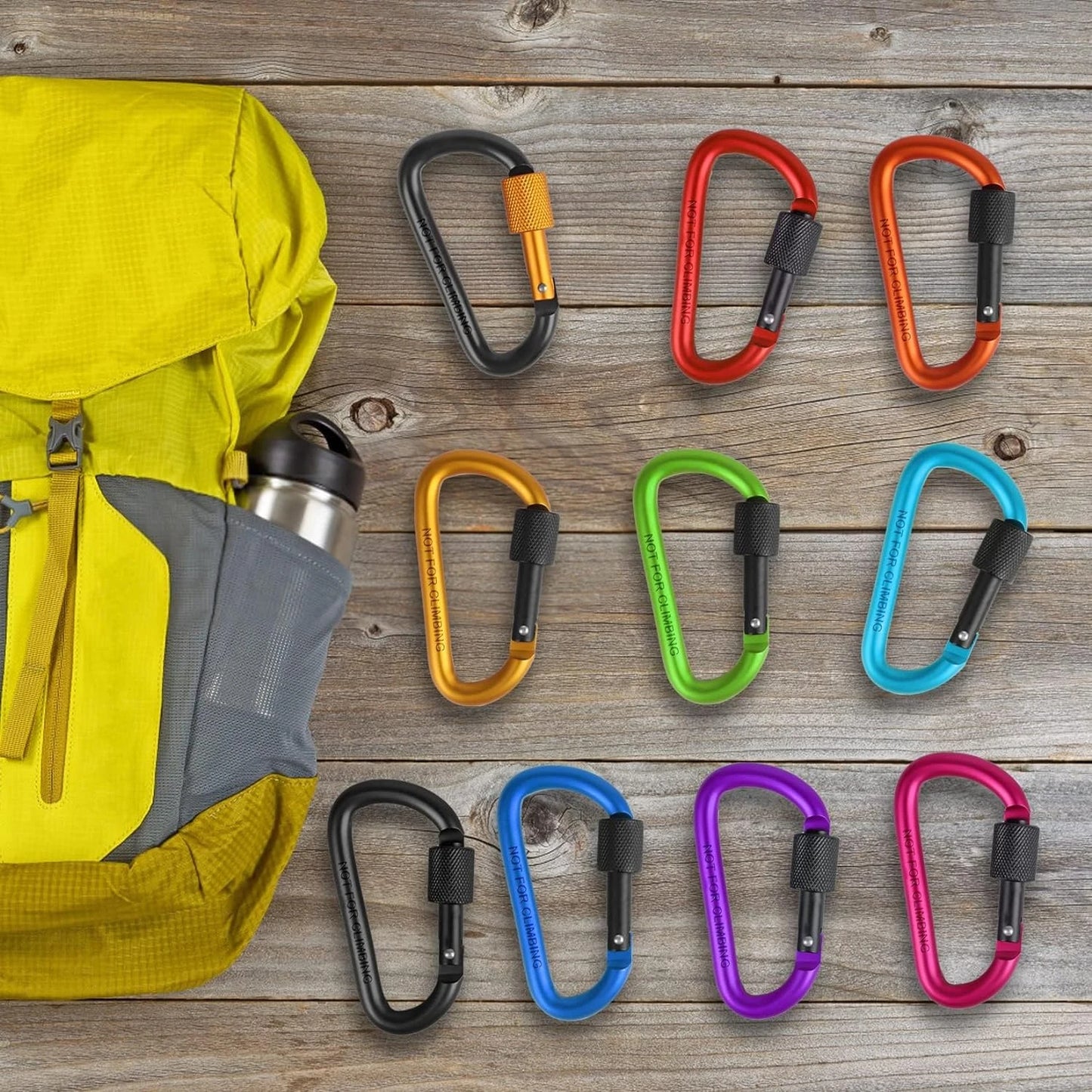 Sturdy Versatile Carabiner Clips for Your Essentials