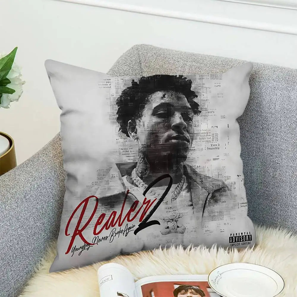 Youngboy Pillow Case Plush Cushion Cover Decorative Home