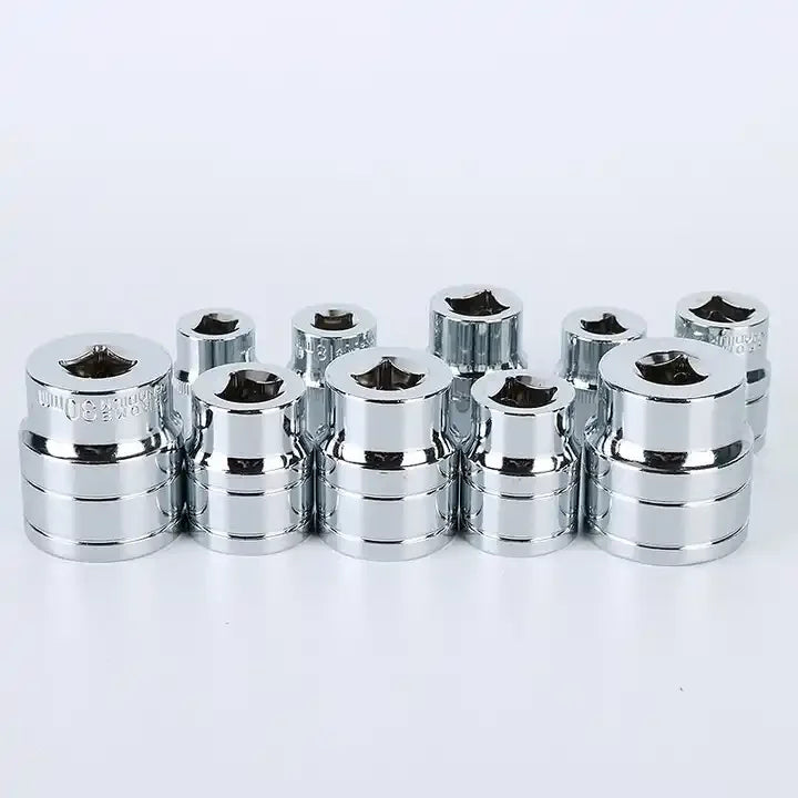 121 Pcs Chrome Vanadium Socket Torque Ratchet Wrench Auto Repair Mechanic Toolbox Set