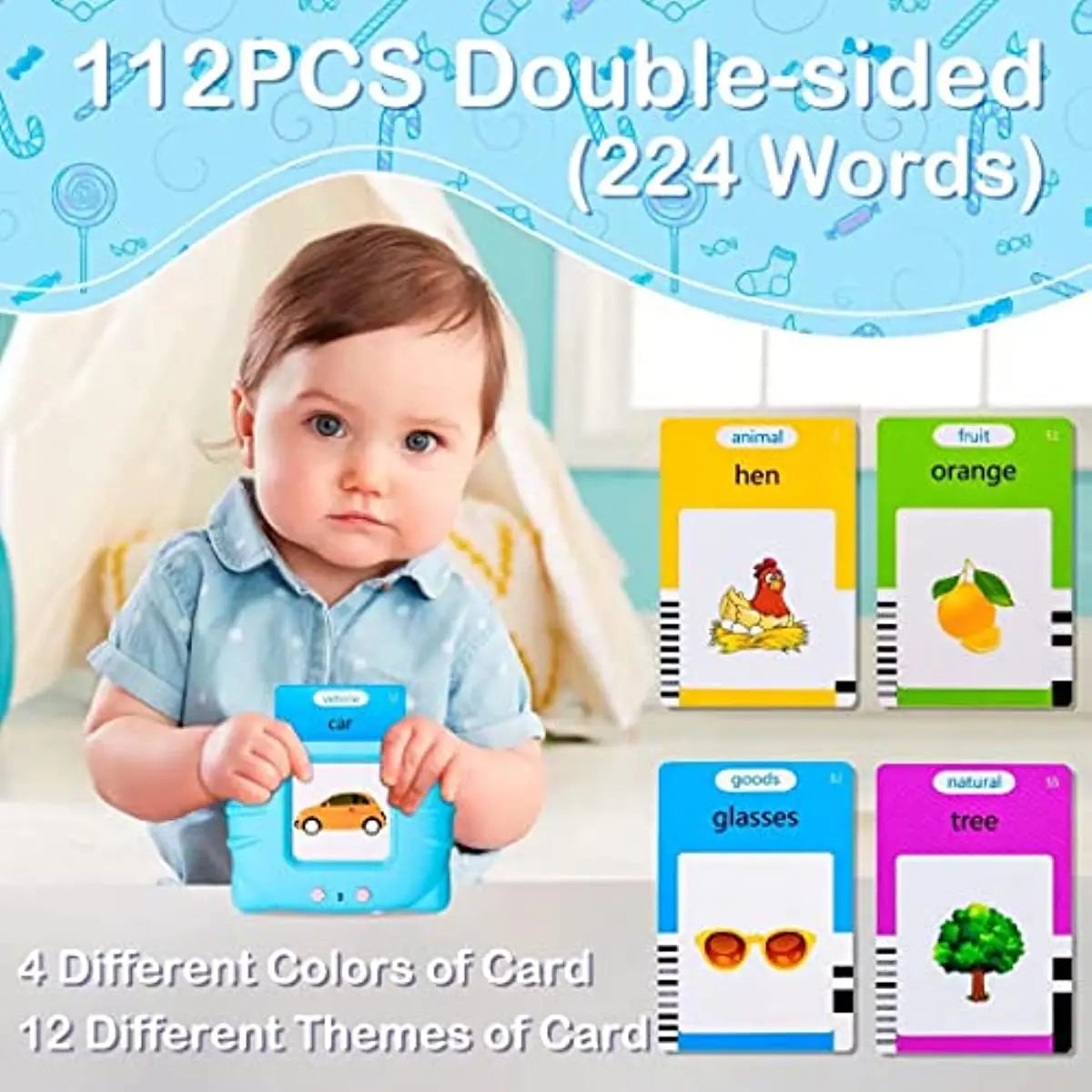 Talking Flash Cards Early Educational Toys for Kids