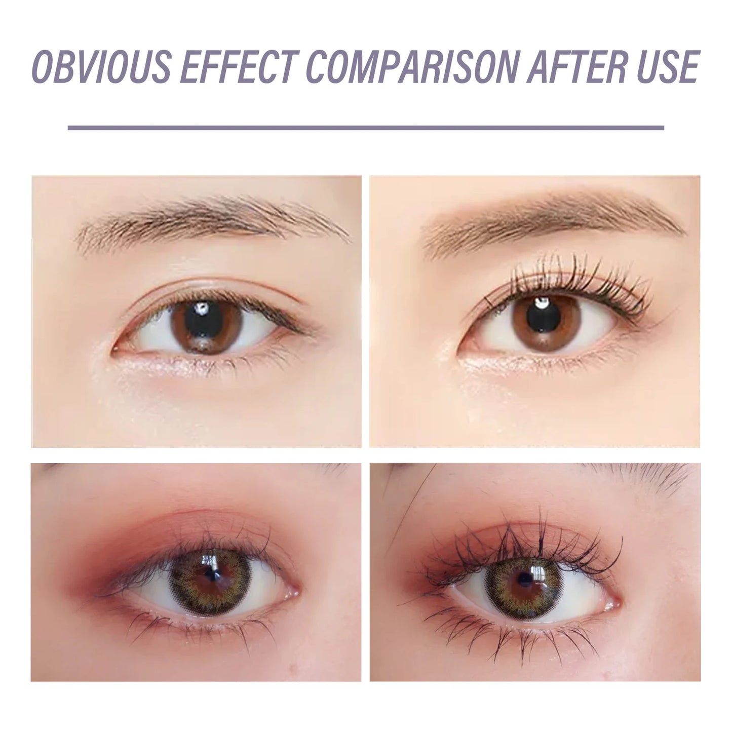 Ultra-fine Waterproof Mascara Lengthening Black 3D Lash