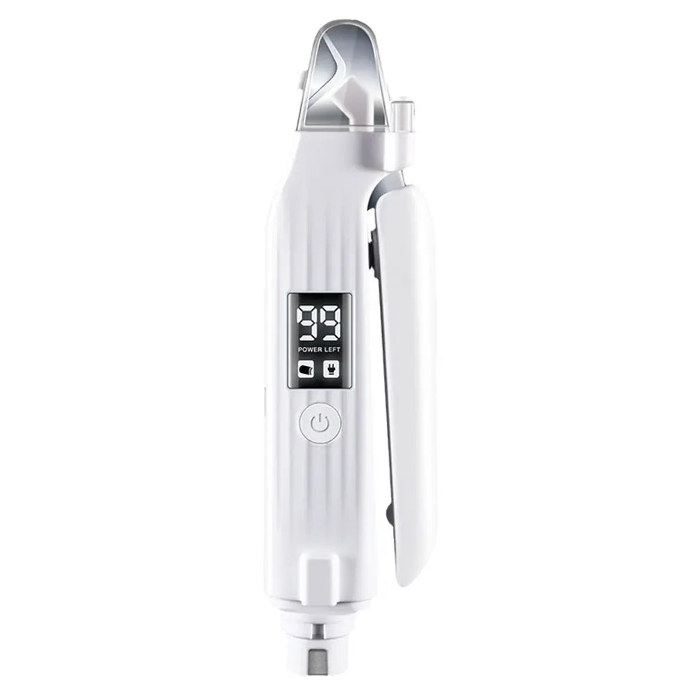 2 in 1 Electric Pet Nail Trimmer with LED Lights for Dogs and Cats