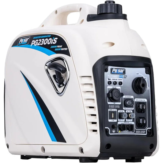 2300 Watt Portable Super Quiet Gas Powered Inverter Generator with USB Outlet and Parallel Capability CARB Compliant