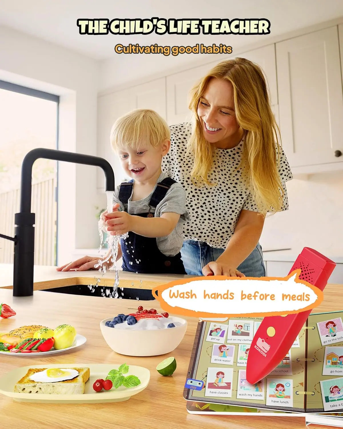 Talking Pen Books Sets for Kids Learning Interactive Audio Toys