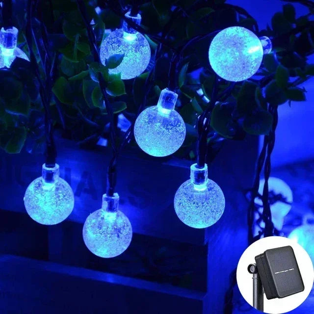 20 to 100 LED Solar Light Outdoor IP65 Waterproof String Fairy Lamps for Garden Garlands Christmas Decoration 5M and 12M