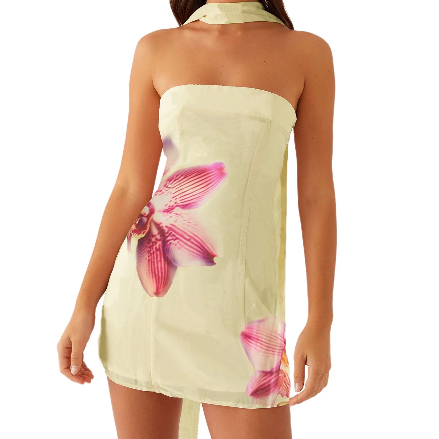 Women's Off Shoulder Maxi Dress Floral Boho Beach Belt