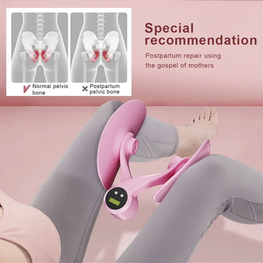 Pelvic Floor Muscle Trainer with Counter Thigh Master Device