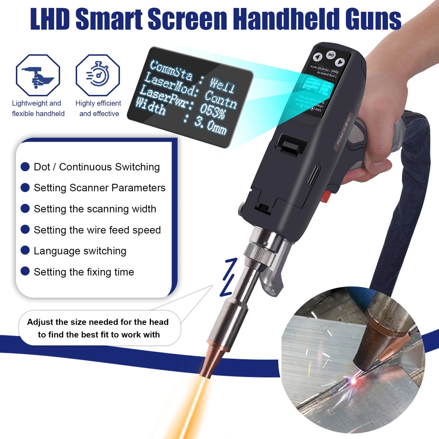 3000W 4 In 1 Fiber Laser Welding Cutting Cleaning Soldering Machine