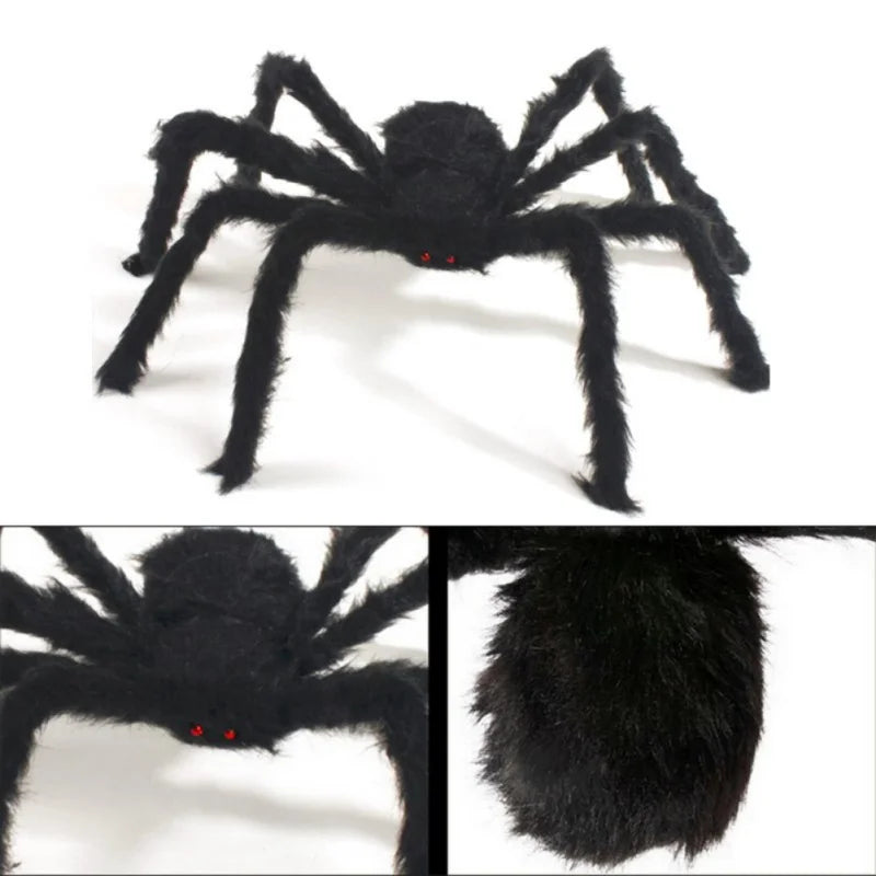 Halloween Decor Large Hairy Spider for Yard Haunt Outdoor