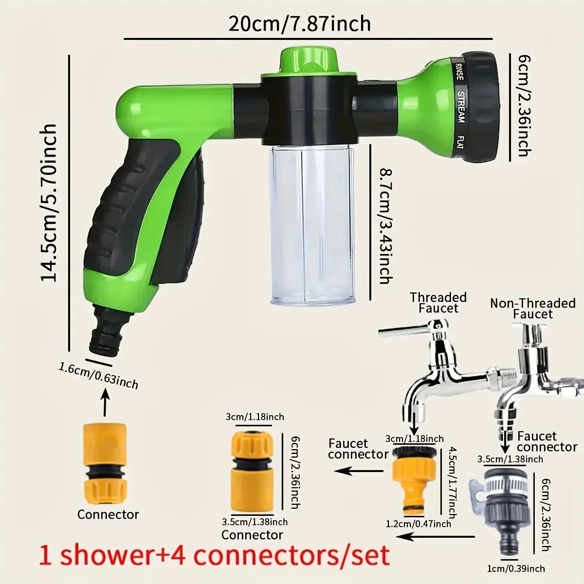 5pcs Pet Grooming Tool Set For Easy Dog Bathing