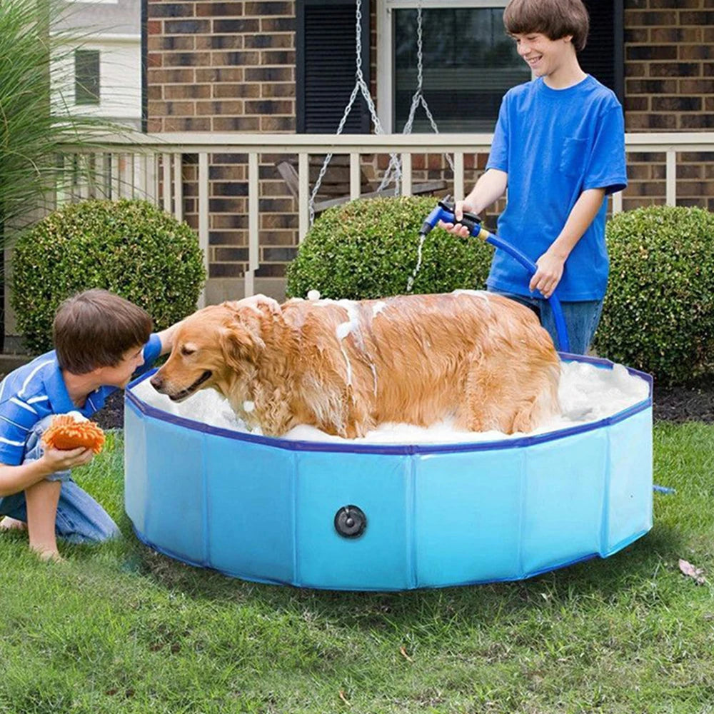 63x12 Dog Swimming Pool Portable Plastic Grooming Tub
