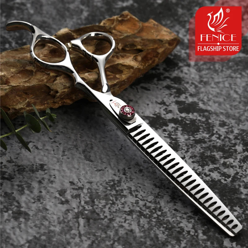 Fenice 7.5inch Professional Dog Grooming Scissors Chunker Shears