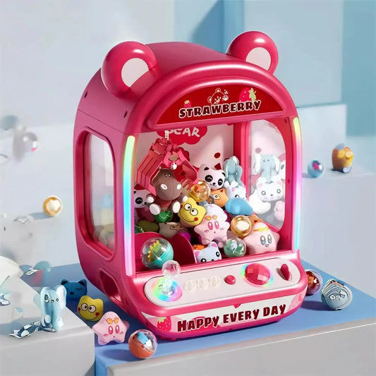 Claw Game Machine Unicorns Mini Vending Machine LED Music