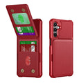 Samsung Galaxy Wallet Case With Card Holder And Kickstand For Multiple Models