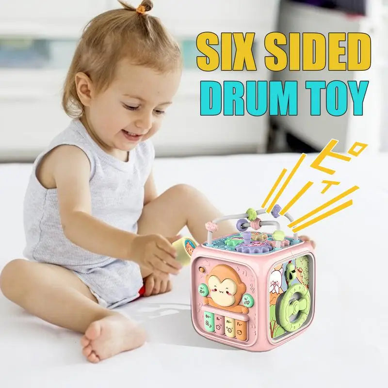 6 In 1 Toddler Educational Shape Sorter Musical Toy