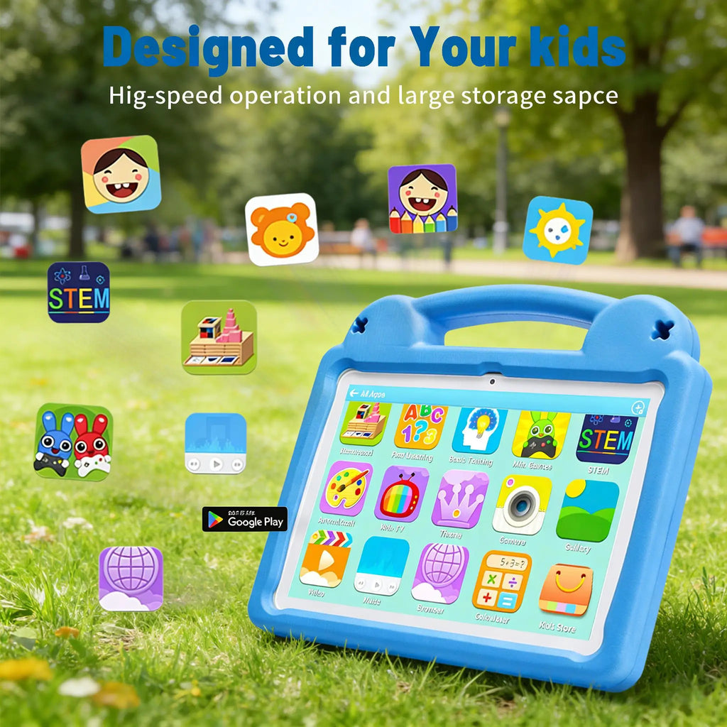 ANRY R16Pro Kids Tablet 10 Inch Android 64GB ROM 8GB RAM Dual Camera Education