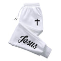 Jesus Christ Hoodies And Sweatpants Mens Set Autumn Winter Casual Tracksuit