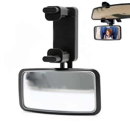 Car Interior Baby Rearview Mirror Wide View Adjustable Monitor