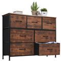 JHK Dresser For Bedroom With 7 Fabric Drawers Organizer