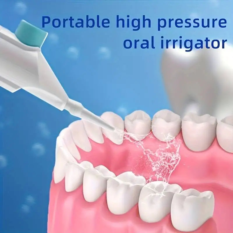 Household High Pressure Oral Irrigator Portable Dental Floss