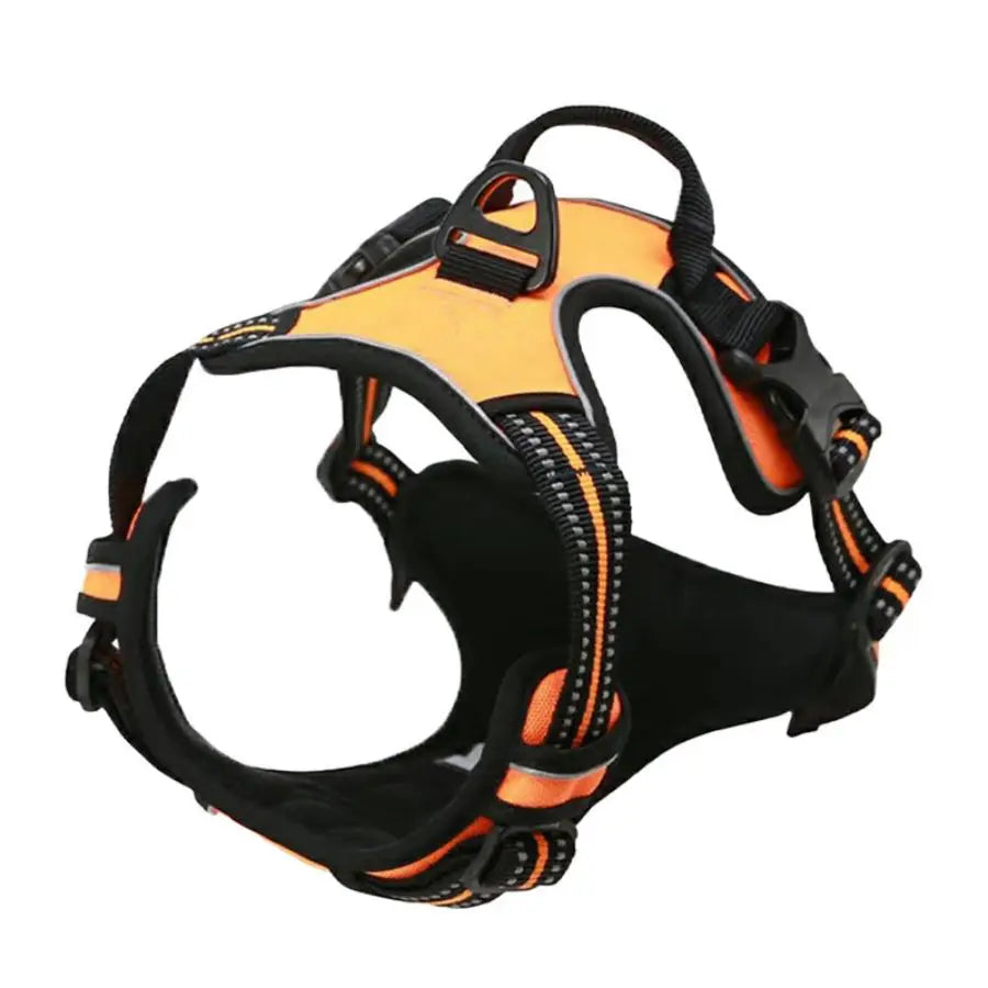 No Pull Dog Harness Front Clip Heavy Duty Reflective For Large Dogs