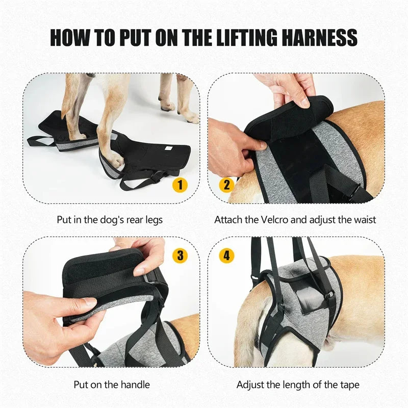 Adjustable Dog Sling Back Legs Support Harness for Dogs