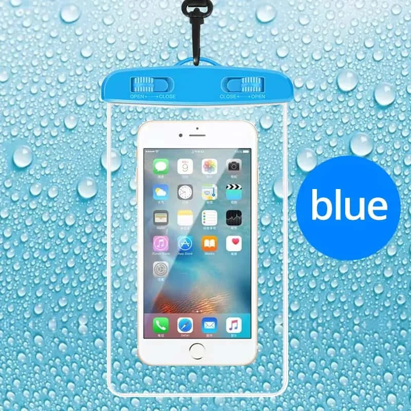 Floating Airbag Waterproof Phone Case Universal Swim Bag For Smartphones