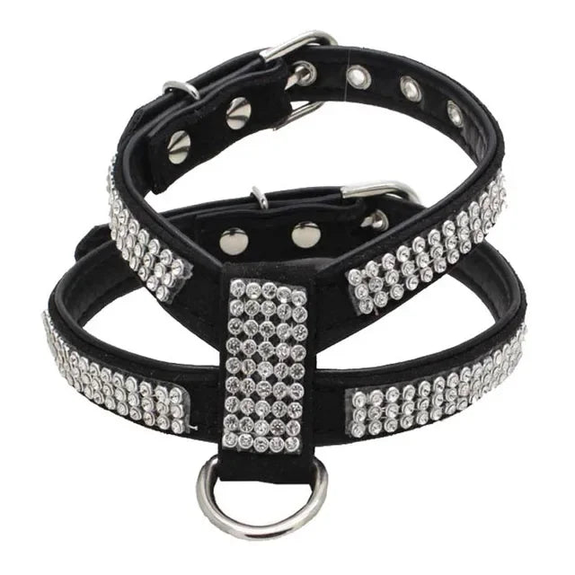 Dog Collar Adjustable Pet Products PU Leather Boy Collar