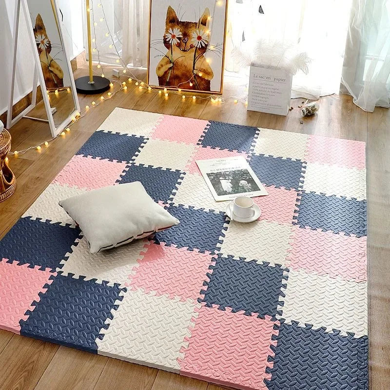 12pcs Foam Baby Play Mat Puzzle Mat Kids Interlocking Tiles