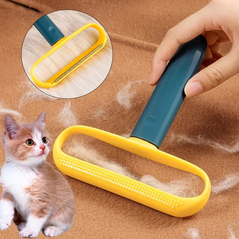Pet Hair Remover Brush Manual Lint Roller for Sofa Cleaning