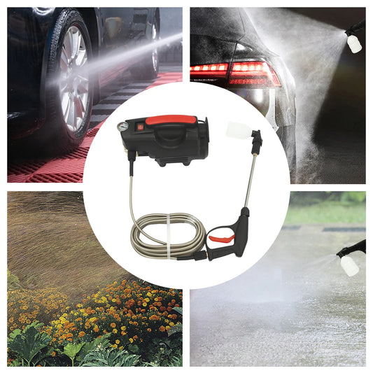 Electric High Pressure Washer with Accessories Brushless Aluminum Motor Cleaner for Car Patio and Garden