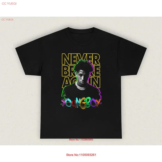 NeverBrokeAgain NBA YoungBoy T Shirt Heavy Cotton Washed