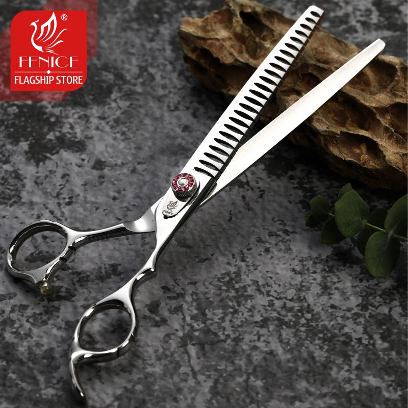 Fenice 7.5inch Professional Dog Grooming Scissors Chunker Shears