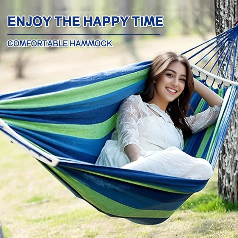 Durable Hammocks 660 Lbs Capacity, Camping Essentials Hiking Gear Accessories Max 2 X Tree Straps & Carabiners &