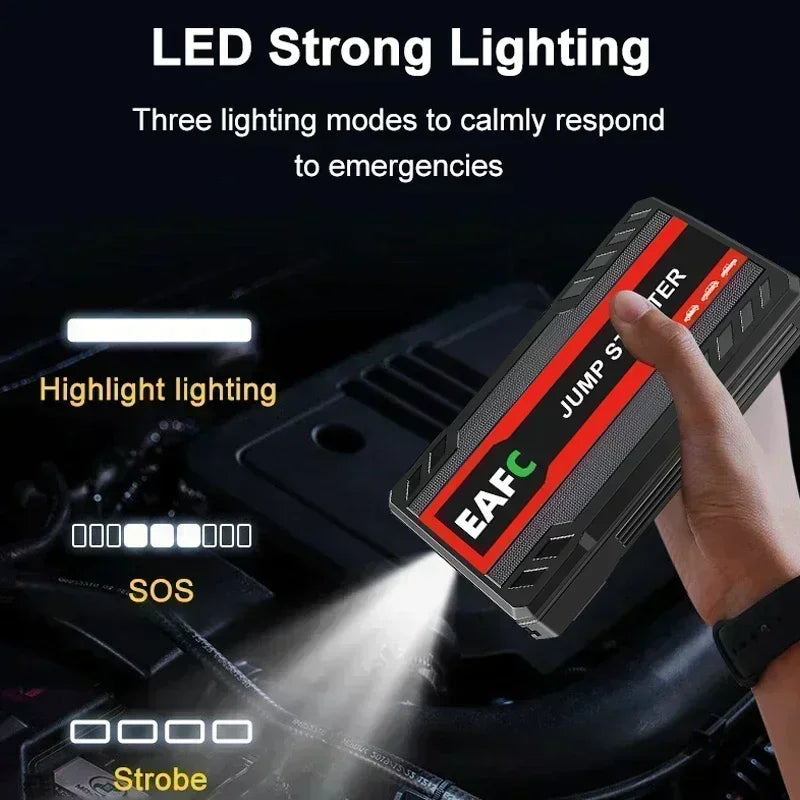 Car Jump Starter Battery Power Bank 600A Portable Booster