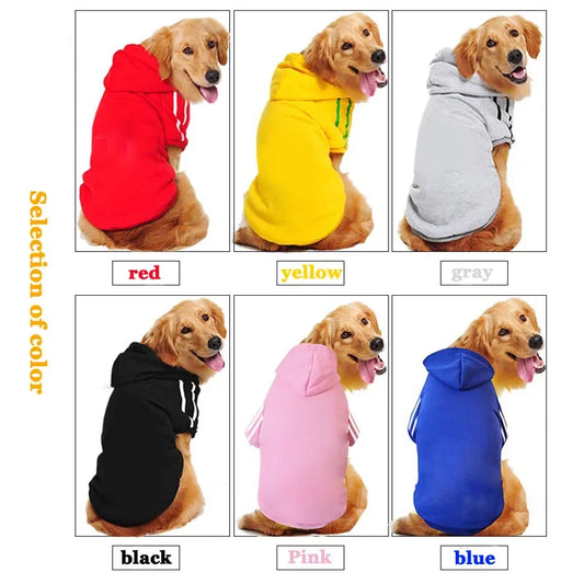XS-9XL Adidog Pet Dog Clothes Cotton Hooded Jacket