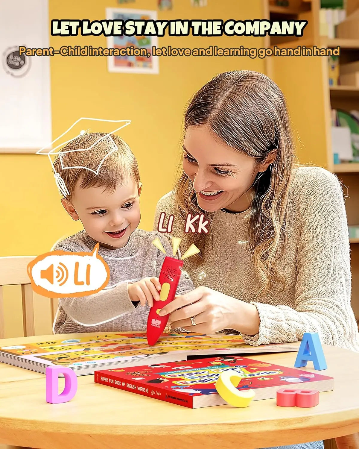 Talking Pen Books Sets for Kids Learning Interactive Audio Toys