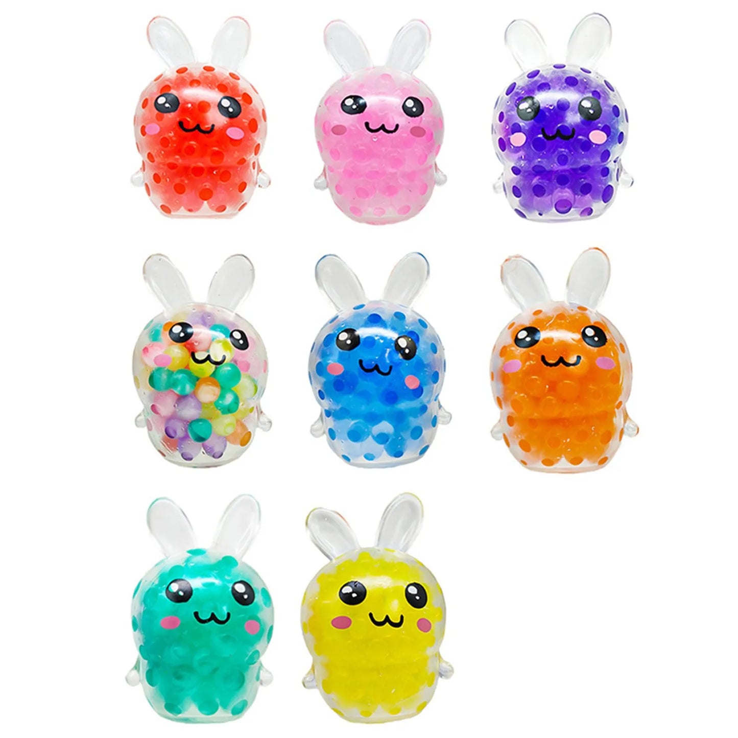 New Easter Kids Adult Bunny Small Animal Pinch Ball Fidget Toys