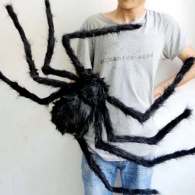 Halloween Decor Large Hairy Spider for Yard Haunt Outdoor
