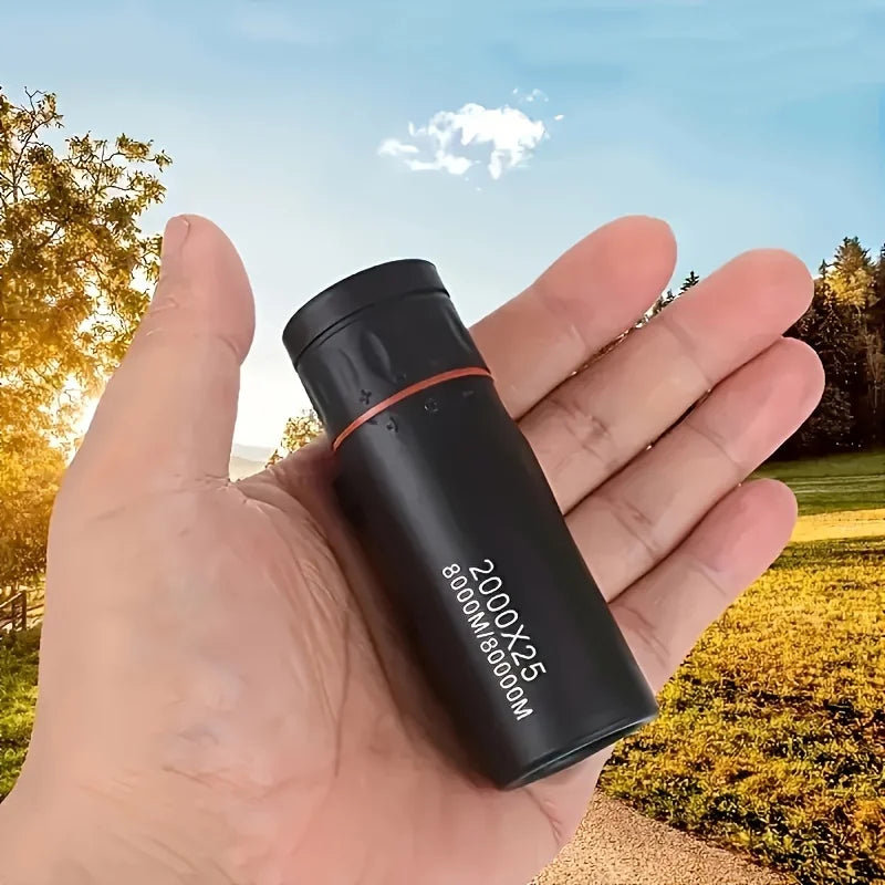 HD Monocular Telescope 8 To 10X Zoom Portable For Travel Camping Bird Watching
