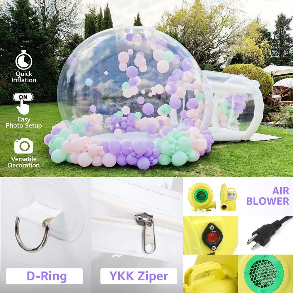 8.2Ft Inflatable Bubble Balloon House Tent with Blower