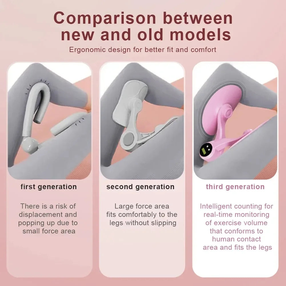 Pelvic Floor Muscle Trainer with Counter Thigh Master Device