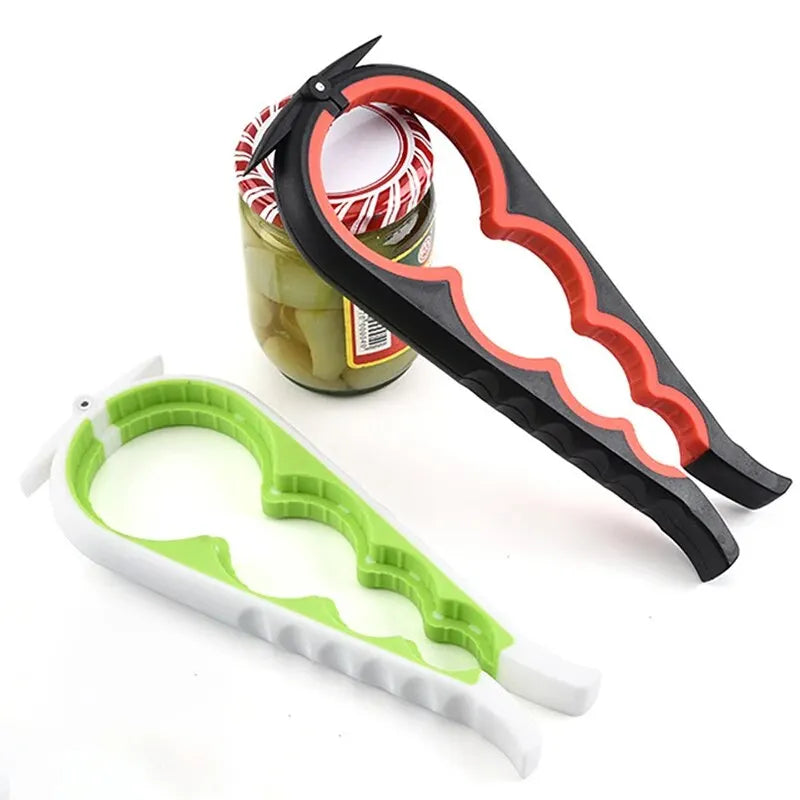 Can Opener Multi Functional Four In One Beverage Bottle Opener