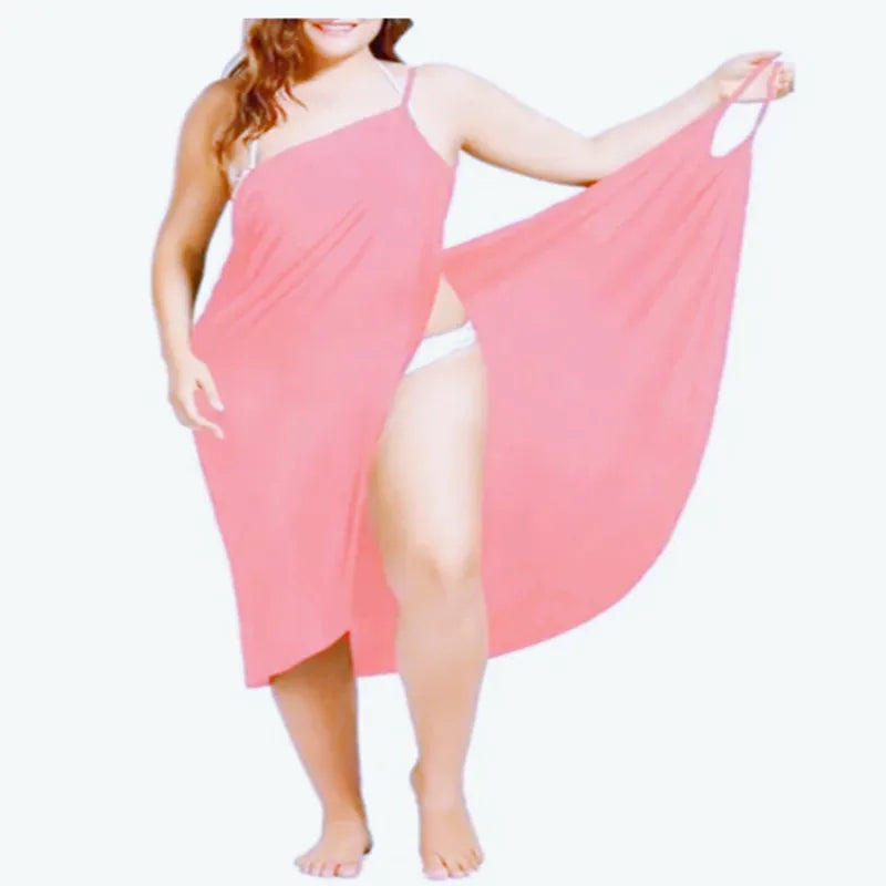 Womens Beach Cover Up Sarong Dress Backless Swimwear