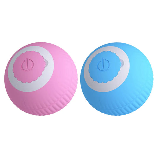 Electric Cat Ball Toys USB Rechargeable Automatic Ball Toys ABS Intelligent Rolling Toy Ball for Kitten Dog Playing
